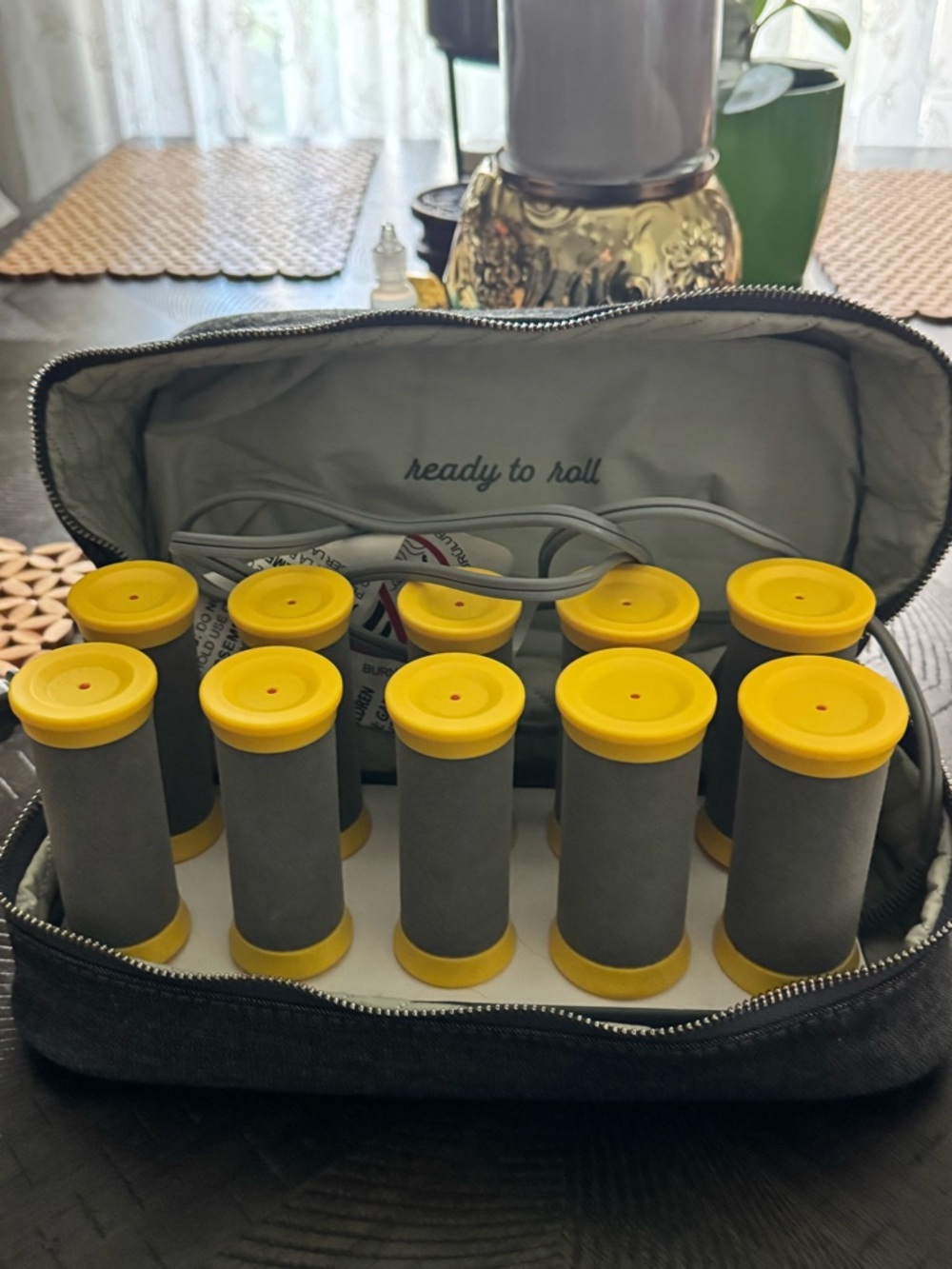 Dry Bar heating rolls